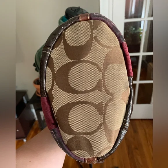 COACH Vintage Holiday patchwork Bleeker limited crossbody bag 11356 - Picture 11 of 16